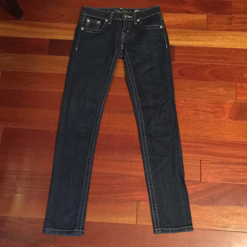Miss Me Designer Jeans, sz 25, inseam 29.5, Petite